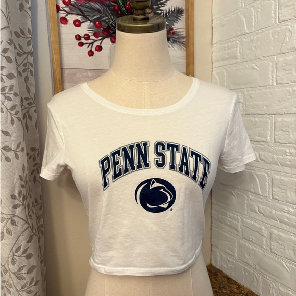 Penn State White Graphic Crop Top - Picture 6 of 6
